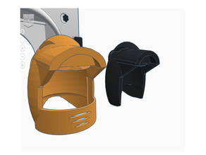 helmet trial scale rc 3d print model - Mito3D
