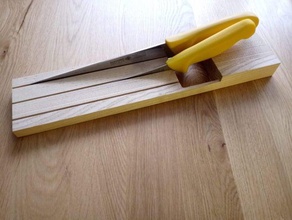 porta-faca drawner titular a cozinha faca 3d print model - Mito3D