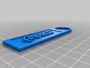 andrew tag keychain keychan 3d print model - Mito3D