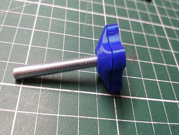 trípode tornillo de sujeción m4-m5 3D print model - Mito3D