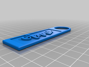 annie tag decoration keychain name ornament 3d print model - Mito3D