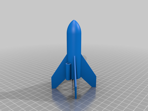 hornet 9mm Rakete estes Modell-Rakete Modell-Raketen 3d print model - Mito3D