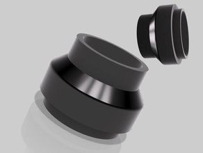 20 geniş delikli damla ipucu mm ucu ecig geekvape vape vaping delik 3d print model - Mito3D