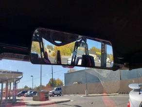 polaris slingshot rear view mirror mount 3d print model - Mito3D