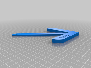center-line finder Durchmesser radius Kreis center radius-tool 3d print model - Mito3D