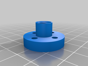 tr8x2 lead screw nut 3d print model - Mito3D