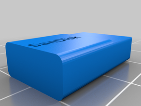 usb sandisk cruze caso del switch pendrive la impulsión de pluma cruzer 3d print model - Mito3D