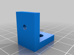 my customized parametric fixing angle 3d print model - Mito3D