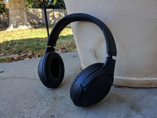 3d printable headphones audio 3D print model - Mito3D