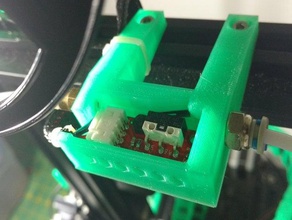 filament runout ender 3 - mounted top creality sens 3d print model - Mito3D
