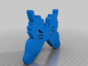 cortante mariposa -butterfly cutter butterfly cookie cocina 3d print model - Mito3D