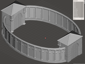 arena colosseum dnd 3d print model - Mito3D