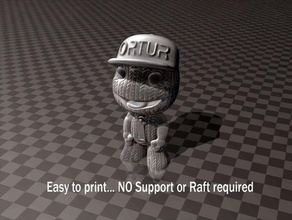 ortur boy - 3d printing test print prunter slash bed leveling customizable customized easy filament game model 3 printer 4 testing toy 3d print model - Mito3D