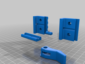 quick release picatinny rail mount-remix 3d print model - Mito3D