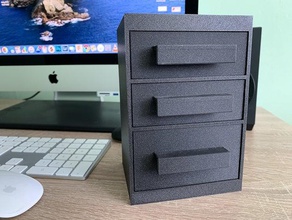 cuadro de cajones cajón el altavoz pie stojan suflik suplik supliky 3d print model - Mito3D
