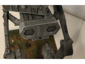 at-st spacco posteriore 3d print model - Mito3D