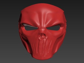 deathstroke mask modify v2 skull 3d print model - Mito3D
