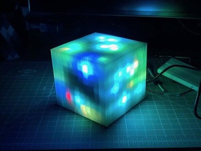 caja de luz led Impresora 3d arduino nano desayuno fastled el pla 3d print model - Mito3D