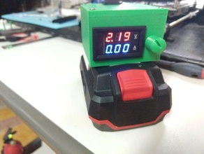 parkside x20v bateria adaptador - mini fonte de alimentação 20v 3d print model - Mito3D
