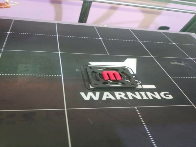 logo fan 40mm grill 3D print model - Mito3D