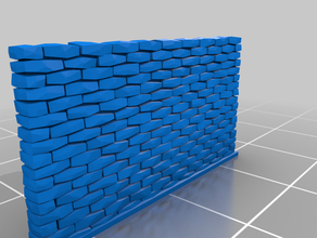 my customized stone wall 3d print model - Mito3D