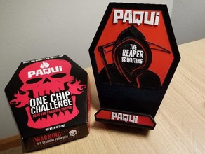 paqui one chip challenge stand phone carolina reaper spicy 3d print model - Mito3D