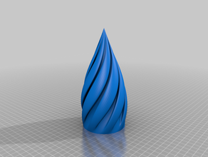 my customized rippled vase factory 3d print model - Mito3D
