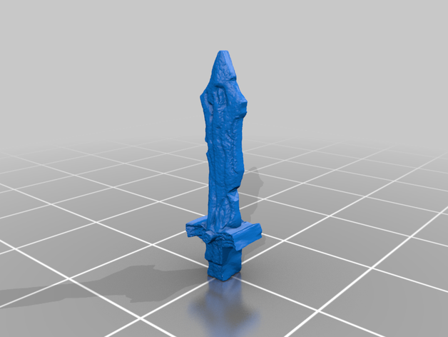 Holz-Schwert Schwert Holz 3D print model - Mito3D