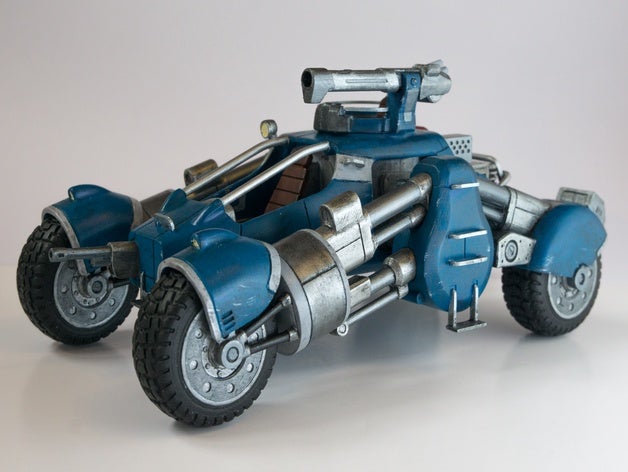 borderlands outrunner runner 2 buggy car off road vehicle 3D print model - Mito3D