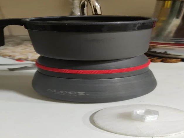 coffee tamper alocs camping 3D print model - Mito3D