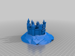 il mio personalizzato grand castle generatore su misura 3d print model - Mito3D