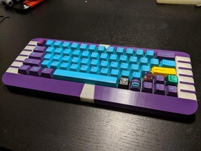 keystone under-glow - 60 keyboard case mechanical 3d print model - Mito3D