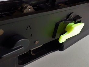 airsoft yara dergi açma düğmesine genişlettik aksesuarları parçaları izi l mk17 scar h ediyoruz 3d print model - Mito3D