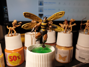 buzz off - masters universe miniature 3d print model - Mito3D