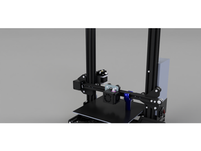 2020 extrusión de apoyo 3dprinter tda7492p 3d print model - Mito3D
