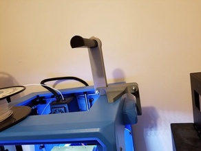 qidi x-one2 - fugly spool holder tech x-one 3d print model - Mito3D