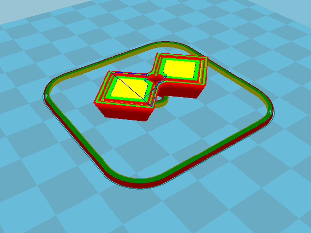 58 ghz antenna biquad freecad personalizzabile fpv 3D print model - Mito3D