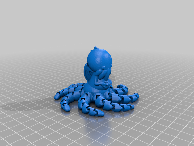 octocthulhu cthulhu lovecraft lovecraftian myth octo octopus 3D print model - Mito3D