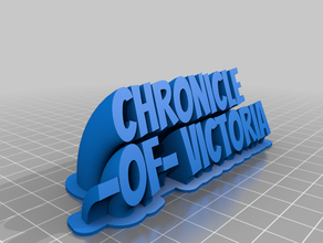 victoria customized 3d print model - Mito3D
