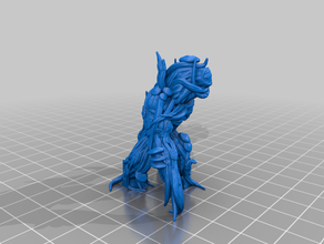 shambling mound creatures dnd dnd5e dungeons dragons miniatures 3d print model - Mito3D