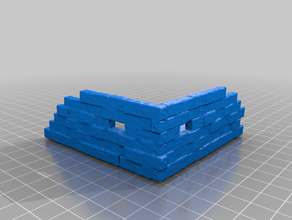 28mm coin fort 3d print model - Mito3D