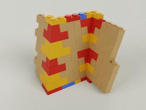piezas para talud o rebotadero exin castillos castelli pendio 3d print model - Mito3D