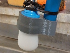 faucet hose clamp 3d print model - Mito3D