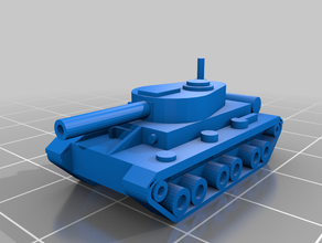 benutzerdefinierte tank Brettspiel custom Spiel memoir44 Fahrzeug 3d print model - Mito3D