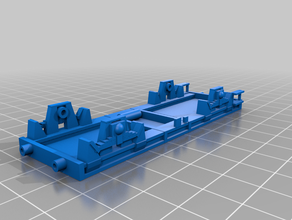 ferroviária chassis do carro 187 h0 escala modelos de trens 3d print model - Mito3D