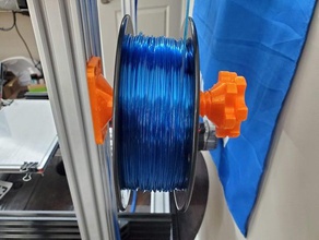 soporte de bobina openbuilds extrusión montaje filamento spoolholder cola 3d print model - Mito3D