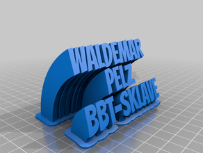 bbt personalizado 3d print model - Mito3D