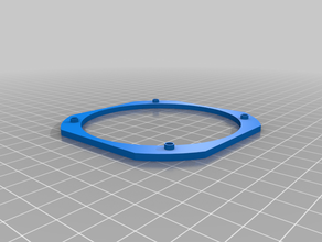thread adapter instruments - round 3d print model - Mito3D