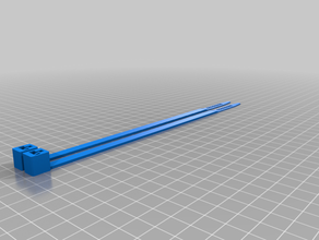220mm cable ties x2 customized 3d print model - Mito3D