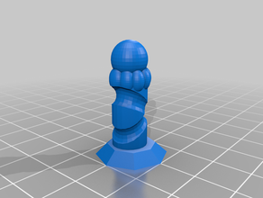 pawn 3d print model - Mito3D